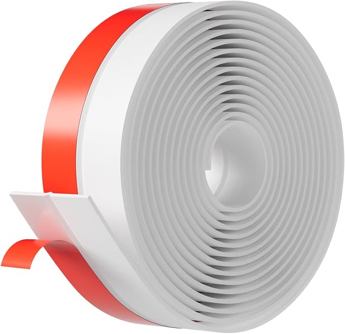 Heavy-Duty 3Inch x 36FT Door Weather Stripping, Extra Thick 2mm Door Draft by pluden
