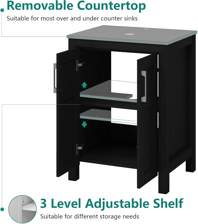 YOURLITE 24" Bathroom Vanity - Image 3
