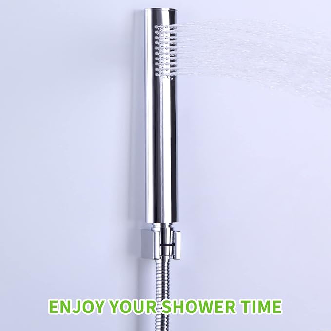 Angle Simple Shower Head Holder Wall Mount, Brass Shower Wand Handle Holder - Image 8
