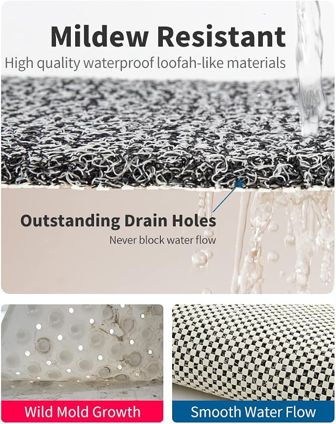 Non Slip Shower Mat, Comfortable Bath mat - Image 4