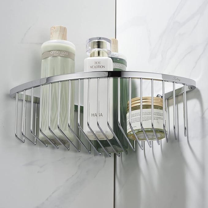 Corner Shower Caddy Organizer, SUS304 Stainless Steel Heavy Duty Rust-Proof by Segistan