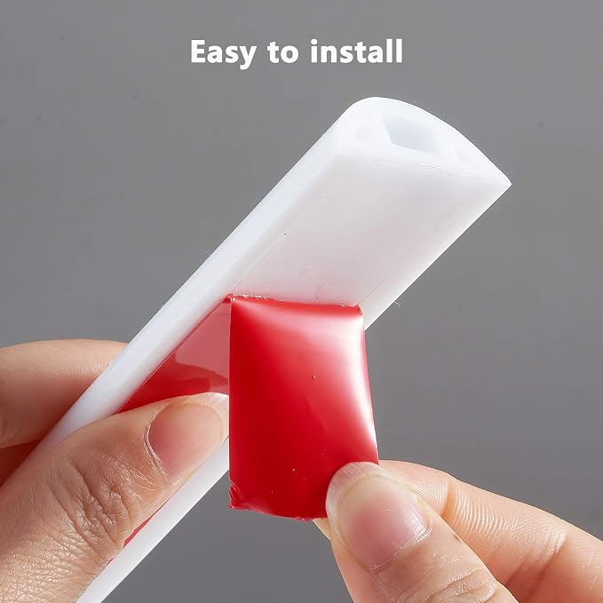 Bathroom Foldable Block water Stopper sealing strip shower threshold dam - Image 3
