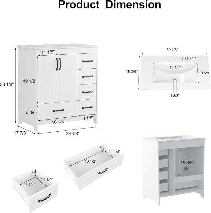 Freestanding Bathroom Vanity - Image 2