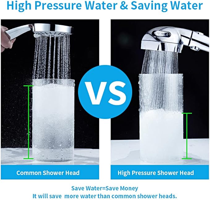 KAIYING Drill-Free High Pressure Handheld Shower Head - Image 3