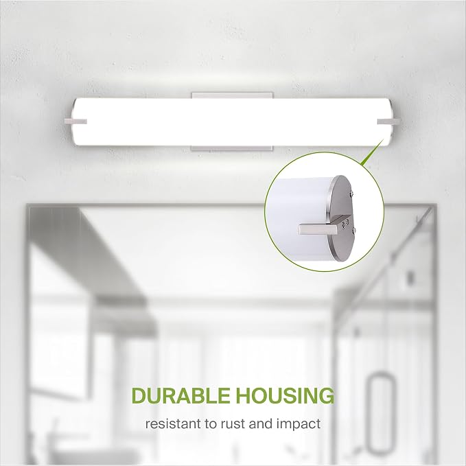 ASD LED 24" Vanity Wall Mount Light Fixture, Linear Bathroom Lighting Bar | 3CCT - Image 7