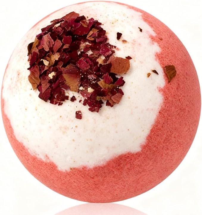 Rose Scented Bath Bomb by JSWEETIE