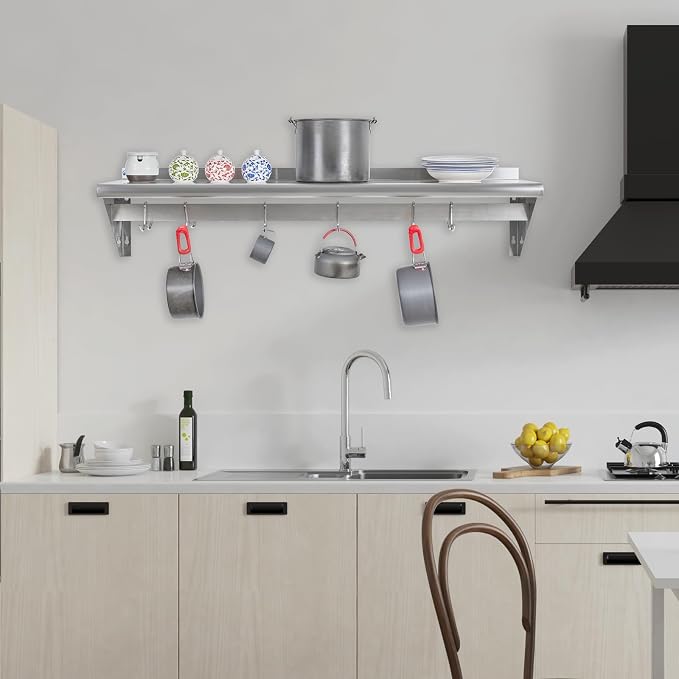 Hally Stainless Steel Shelf - Image 8