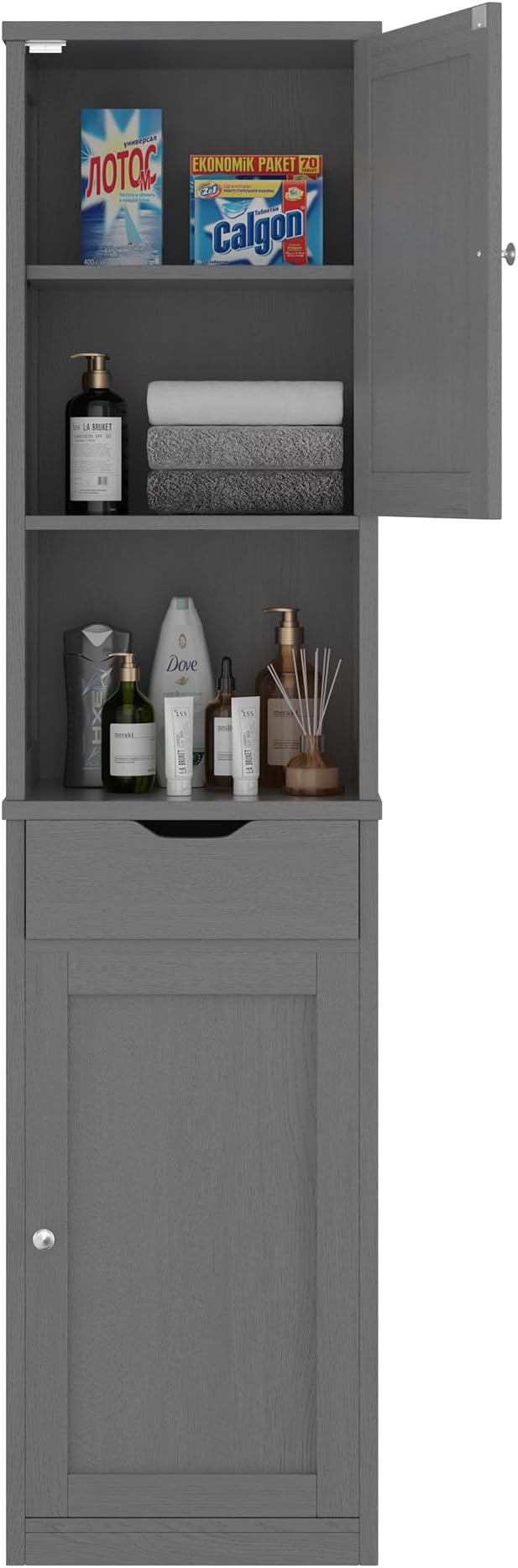 Walsunny Tall Bathroom Storage Cabinet - Image 6