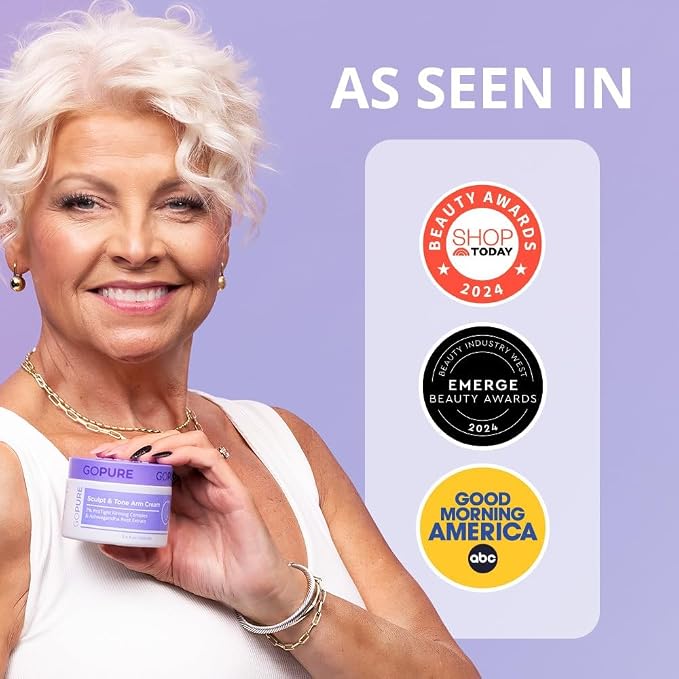 goPure Sculpt & Tone Arm Cream – Firming And Tightening Cream - Image 5