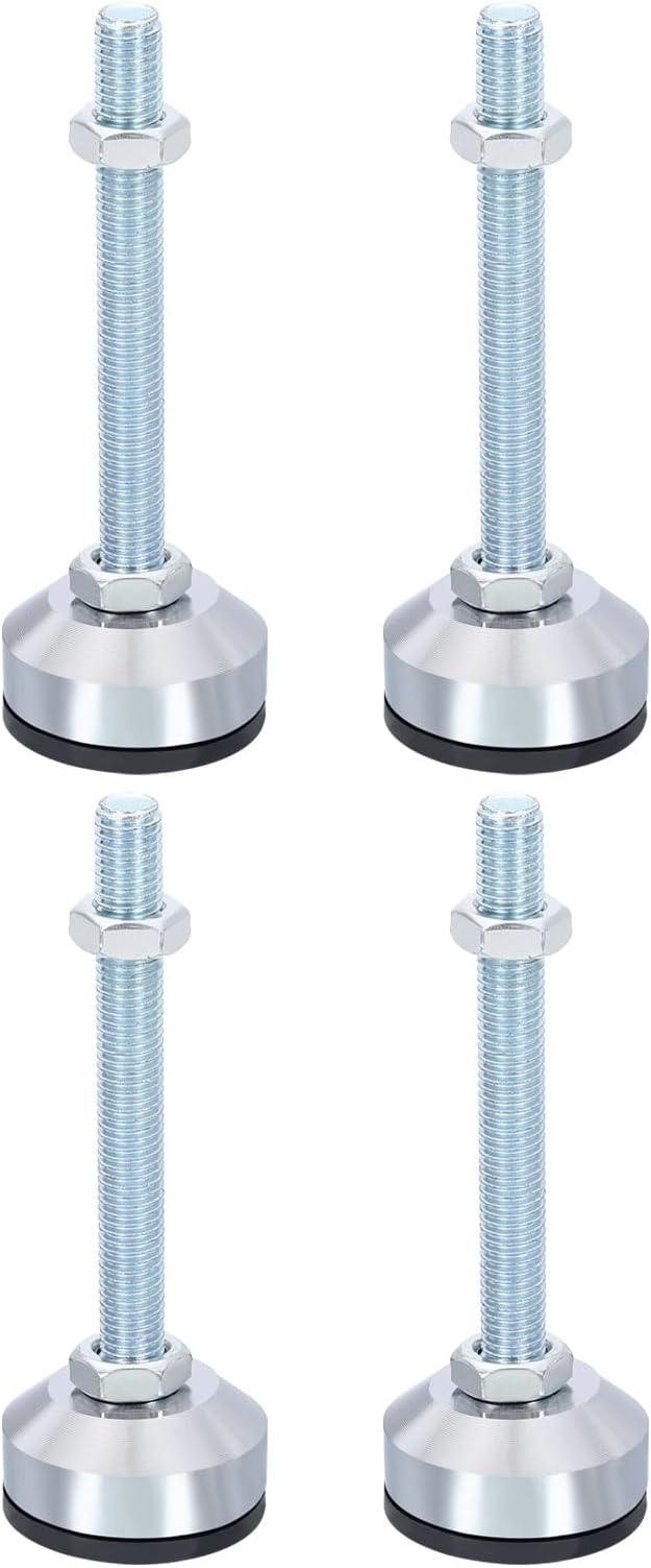 PATIKIL Furniture Leveling Feet 2" Dia Base M12 Thread by PATIKIL
