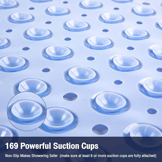 Square Shower Bathtub Mat Non Slip - Image 3