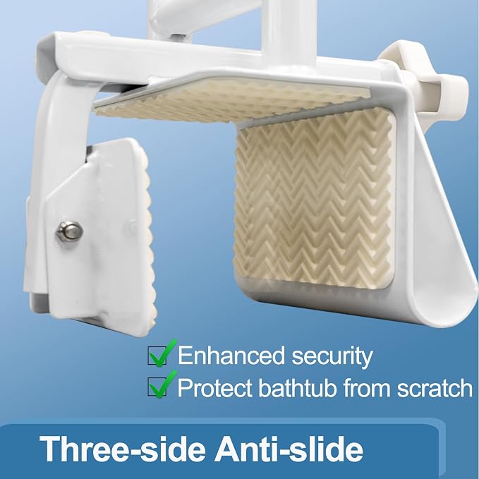 Adjustable Bathtub Grab Bars for Seniors, Bath Safety Grab Bar - Image 7