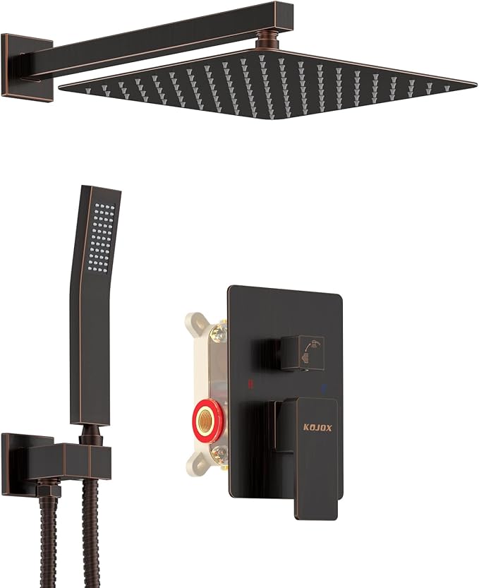 KOJOX Oil Rubbed Bronze Shower System by KOJOXSANITARY