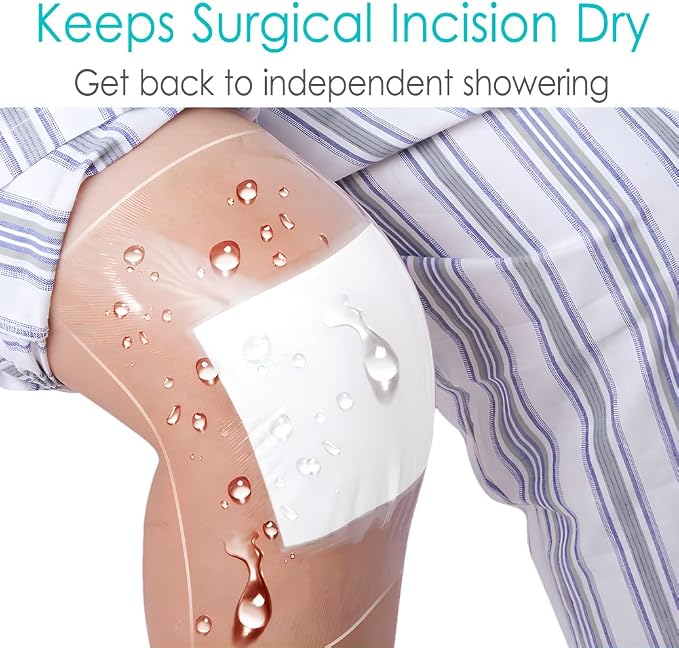 9"x9" Waterproof Shower Cover Incision Bandages - Image 4