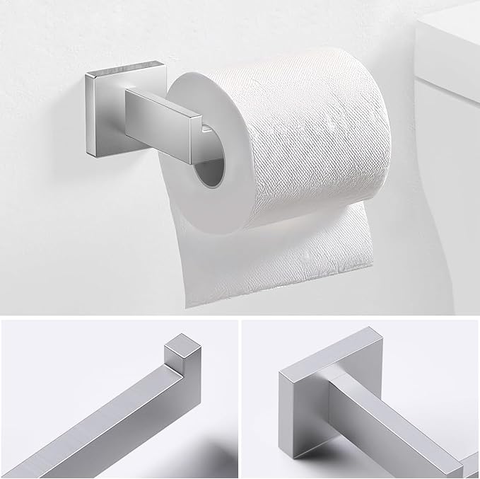 5 Piece Bathroom Towel Bar Set - Image 4