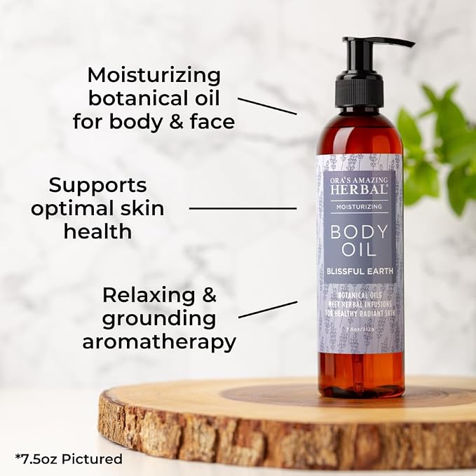 Ora's Amazing Herbal Lavender Bath Oil, Herbal Infused Moisturizing Shower and - Image 2