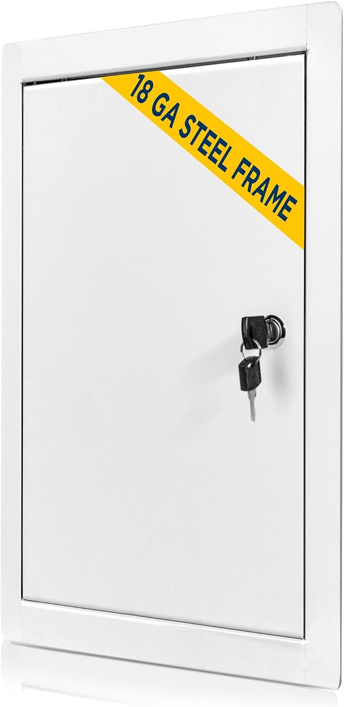 BOZZON Access Panel for Drywall 14 x 29 inch – Metal Door by Products