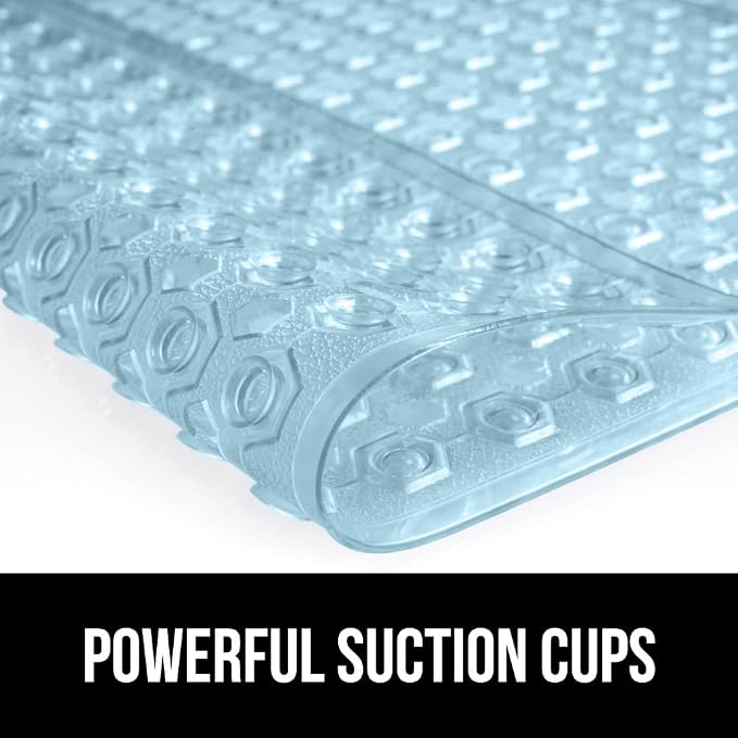 GORILLA GRIP Patented Bath Tub Shower Mat, Machine Washable Bathtub Floor Liner - Image 3