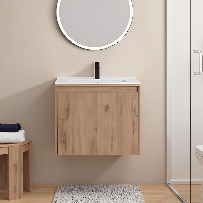 MORVANO 24" Bathroom Vanities Cabinet by MORVANO