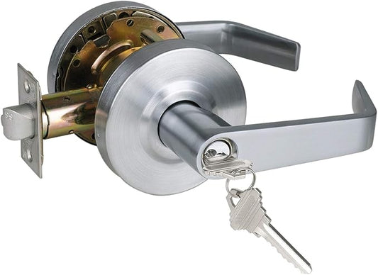 Storeroom Door Handle Heavy Duty Grade 2 Commercial Door Locks, Non-Handed by HISAFE