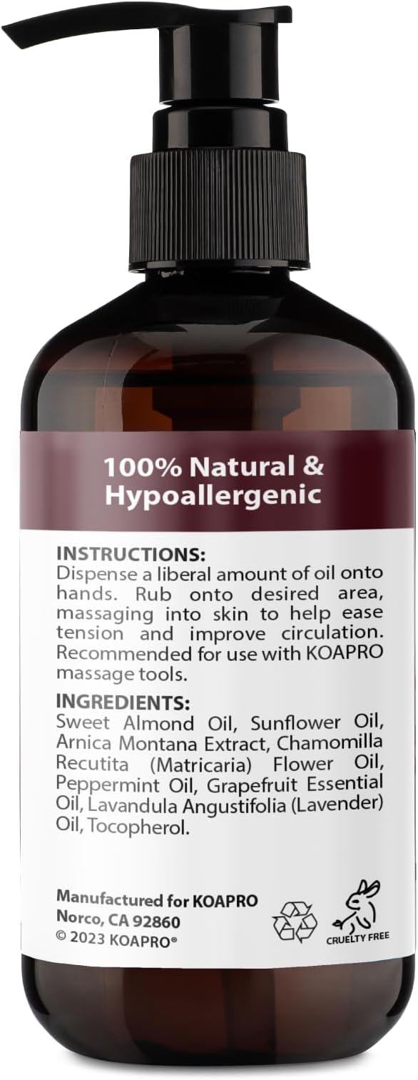 KOAPRO Arnica Sore Muscle Massage Oil - Image 7