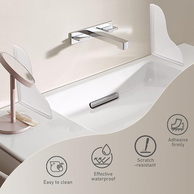 Shower Splash Guard Kit, Large Splash Guards - Image 5