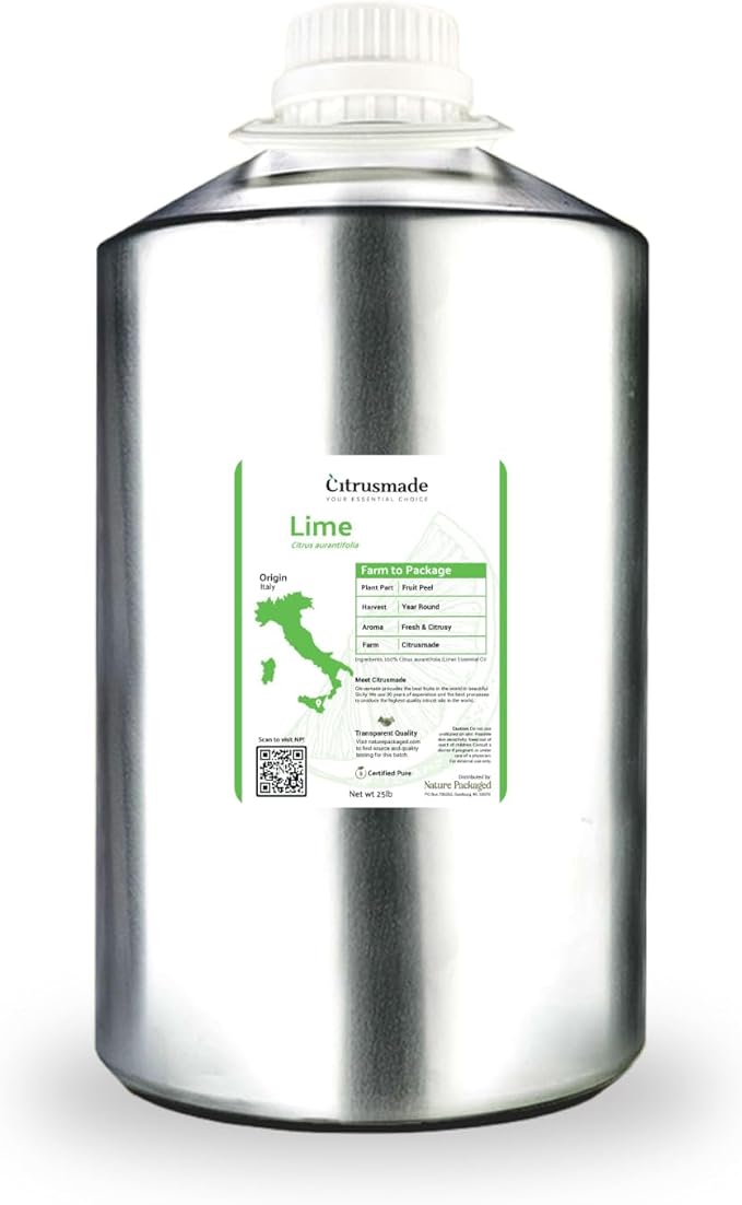 Lime Essential Oil by NaturePackaged