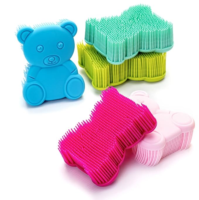 Premium Sensory Brush for Kids or Autism, Soft Silicone Body Scrubber, 2 in 1 - Image 6