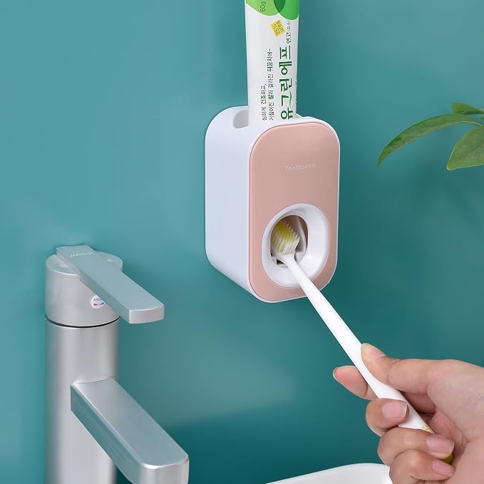 Automatic Toothpaste Dispenser Wall Mounted by Mr.+Thumbs