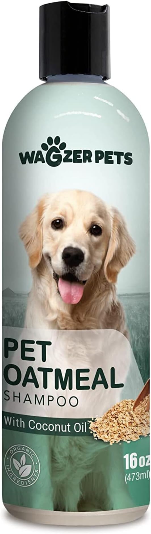 Oatmeal Dog Shampoo with Coconut Oil by WagzerPets