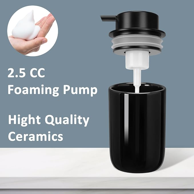 Soap Foaming Dispenser Ceramic - Image 3