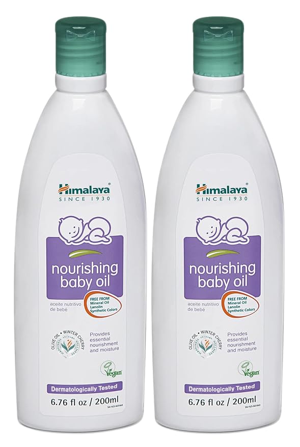Himalaya Nourishing Baby Oil, Light & Non-Greasy by Himalaya