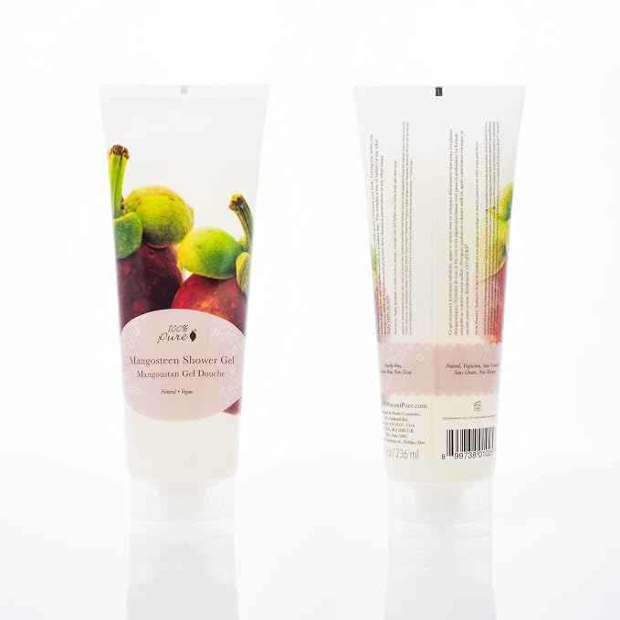 100% PURE Mangosteen Shower Gel Natural Foaming & Hydrating Body Wash - Image 2