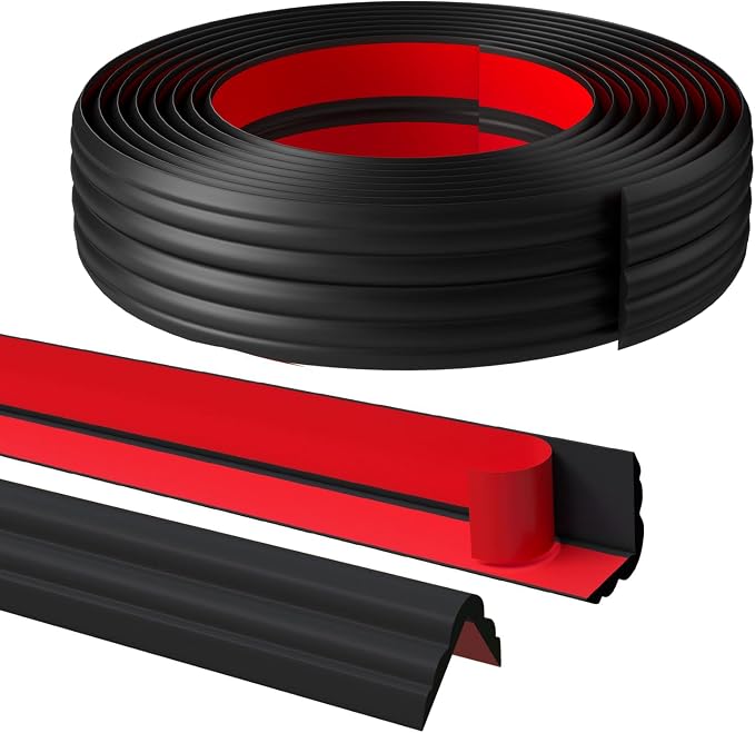 20FT Flexible Wall Corner Protector Moulding Trim, Peel and Stick Inside & by pluden
