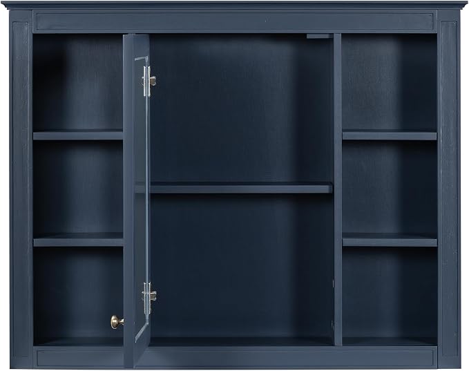 36" Bathroom Vanity with Matching Medicine Cabinet, Modern Sink Storage Cabinet - Image 7