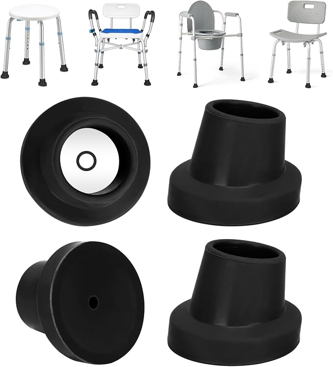 Supregear Shower Chair Leg Caps by SupreGear