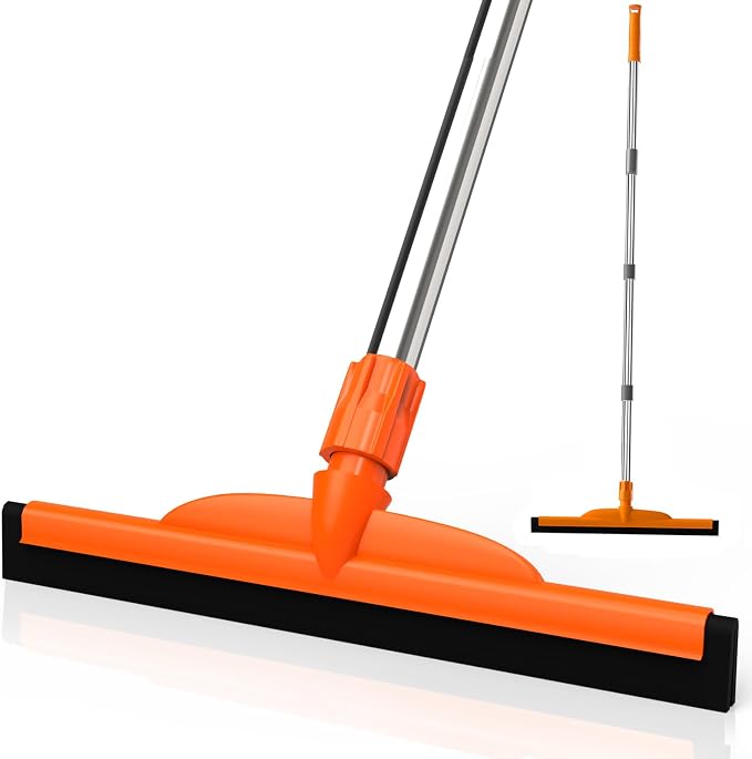 ITTAR Heavy-Duty Floor Squeegee, EVA Foam Blade, Patio & More by ITTAR