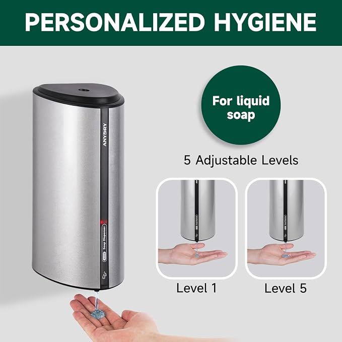 29fl.oz/850ml Commercial Automatic Liquid Soap Dispenser Wall-Mounted Large - Image 3
