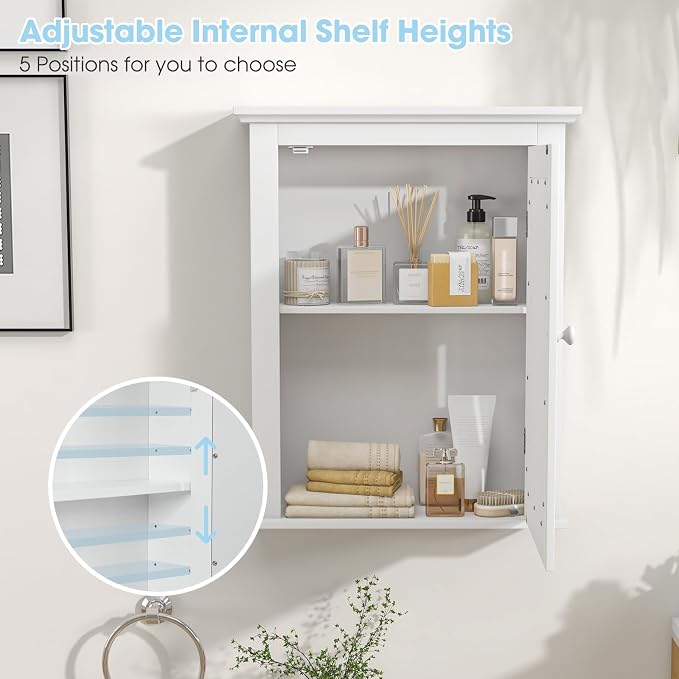 Safeplus White Medicine Cabinet - Image 6