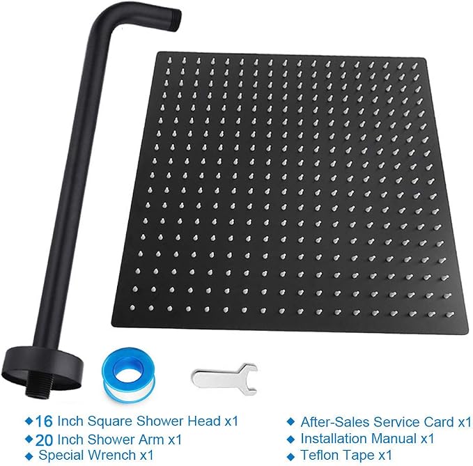 NearMoon Square Rain Shower Head - Image 9