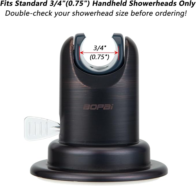 BOPai Suction Cup Shower Head Holder - Image 6