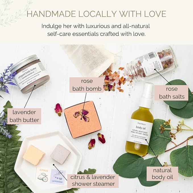 Self Care Gift Basket for Mom: New Mommy Care Package Pampering Gift Set - Image 2