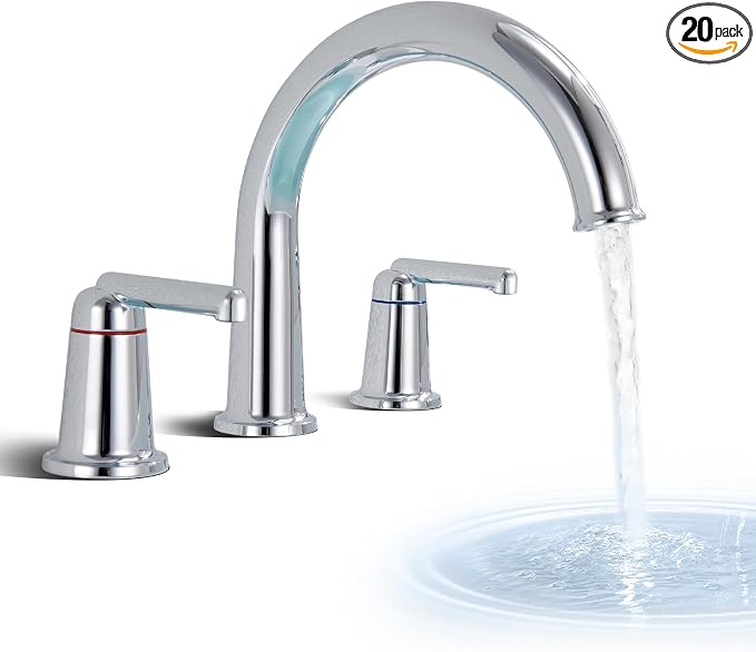 High Flow Roman Tub Faucet by KruzooSanitaryWare