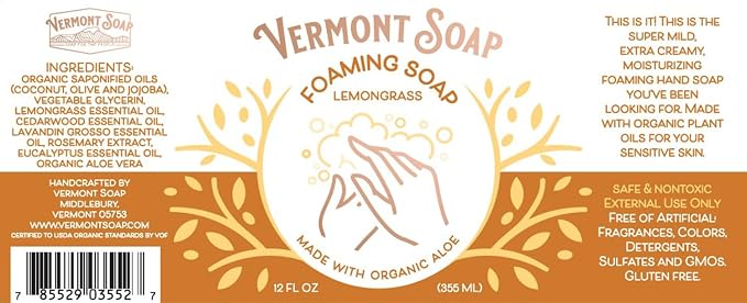 VERMONT SOAP Body Wash, Natural Body Wash - Image 8