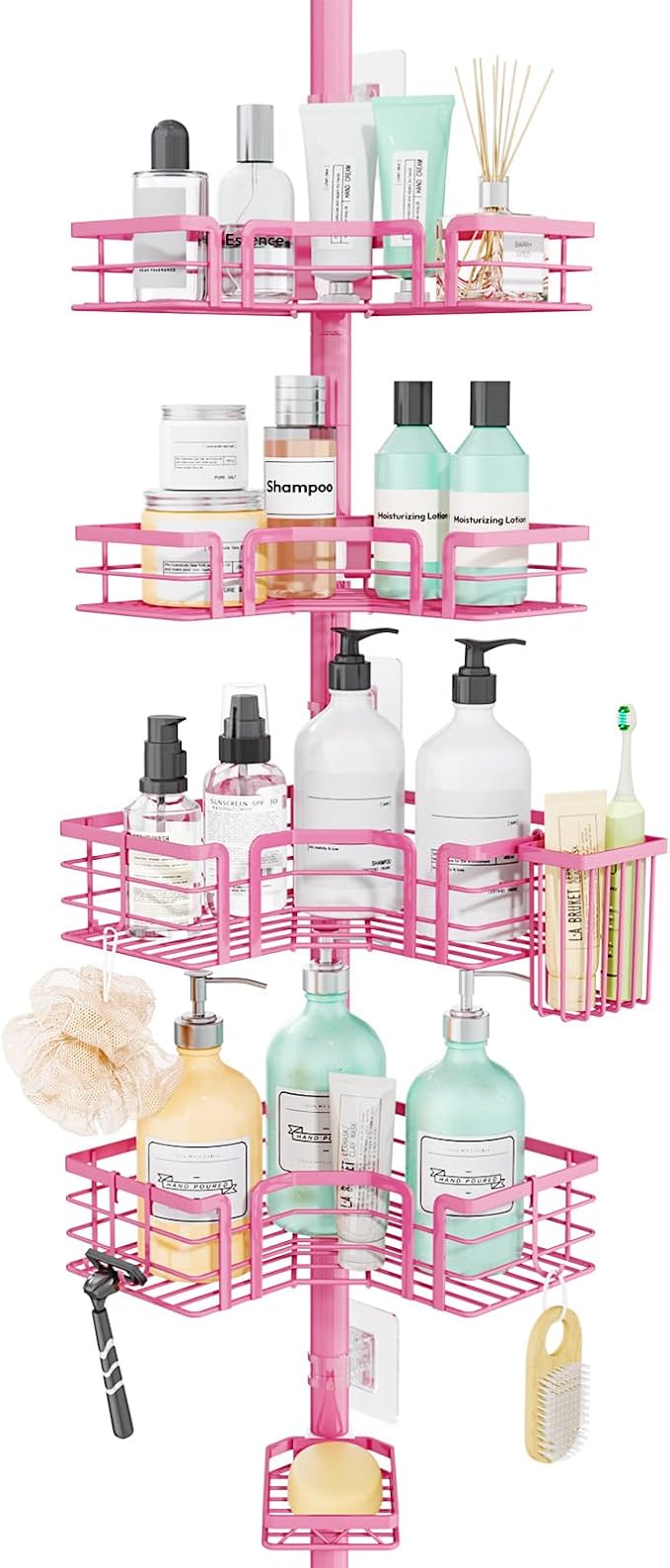 SWTYMIKI Shower Caddy Tension Pole by SwtyMiki-TidyHomeSweetLife