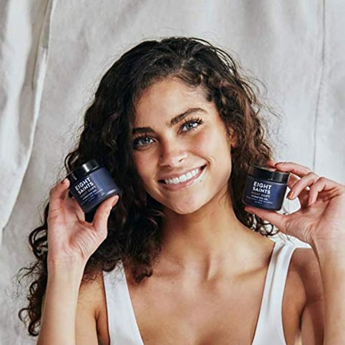 Eight Saints Night Shift Anti-Aging Gel Face Moisturizer, Natural and Organic - Image 4