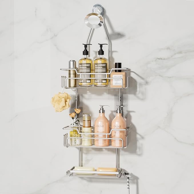 SWTYMIKI Bathroom Shower Caddy Hanging by SwtyMiki-TidyHomeSweetLife