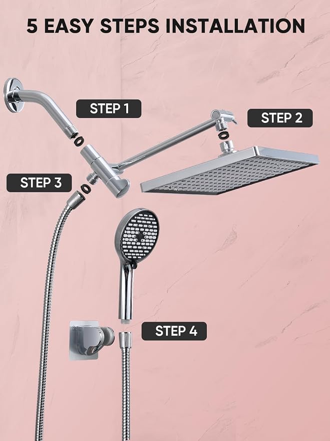 Cobbe 11.8 Inch Rain Shower Head - Image 8