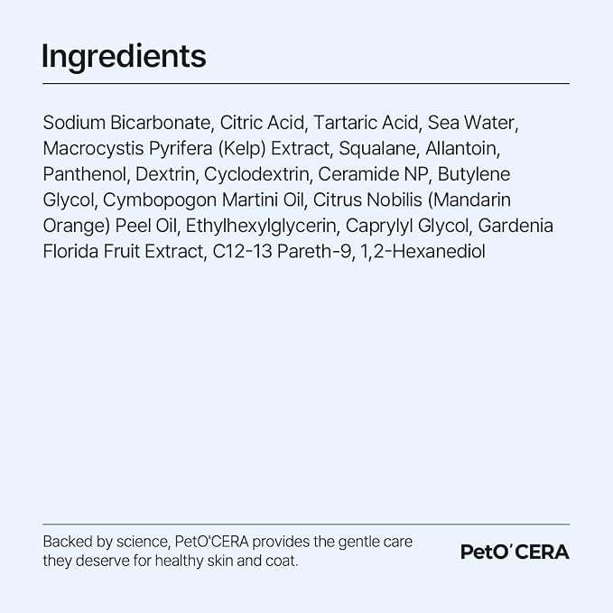 PetO’Cera Blue Marine Bath for Dogs, Deep Sea Water, Soothes Dry, Itchy Skin - Image 8