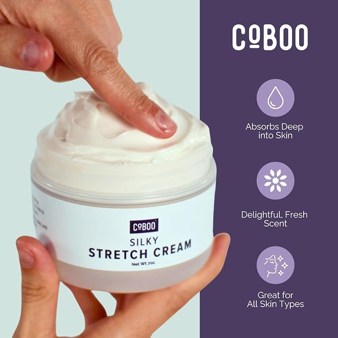 Silky Stretch Cream | Maternity Stretch Mark Cream - Image 2